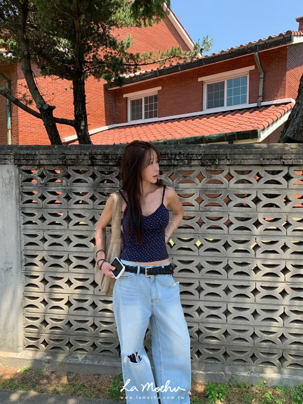小馬甲碎花背心